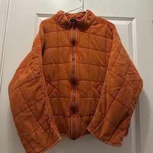 Free People Dolman Quilted Knit Jacket